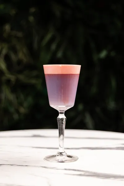 cocktail on table